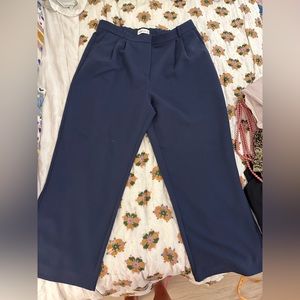 Abercrombie & Fitch Sloane Navy Tailored Pant
